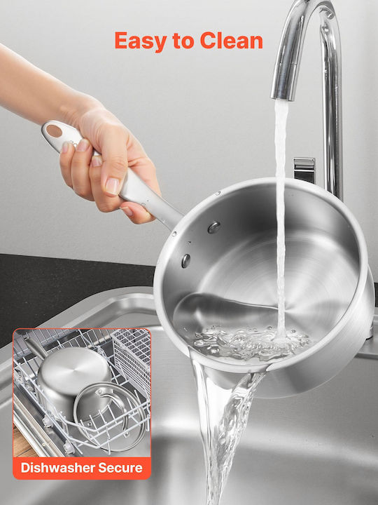 Vevor Κατσαρολάκι Γάλακτος 1.5lt / 16cm