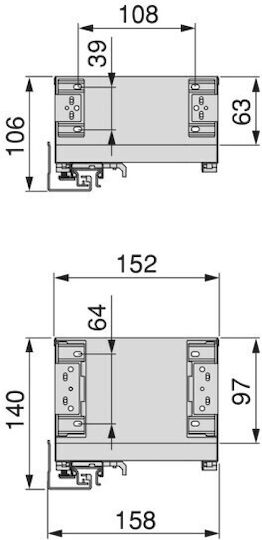 Emuca Bar Station with Dimension 20x20x20cm