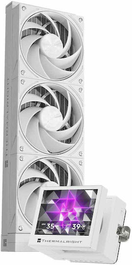 Thermalright Stream Vision 360 Wasserkühlung AIO CPU mit 3 Lüfterabmessungen 120mm Weiße