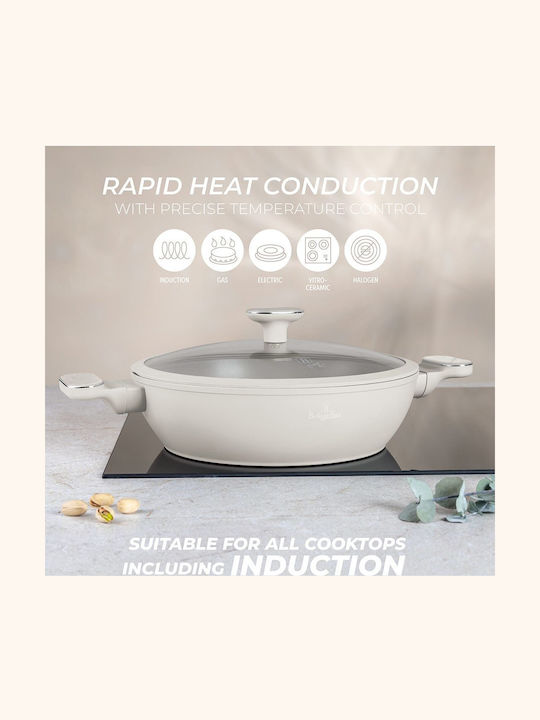 Berlinger Haus Stainless Steel Shallow Pot 3.8lt / 28cm