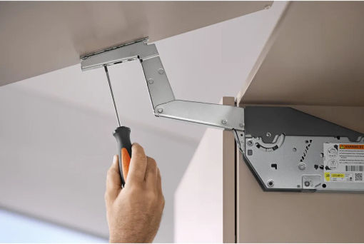 Συστημα Ανυψωσης Blum Aventos Hs Top Γκρι Hs25/35