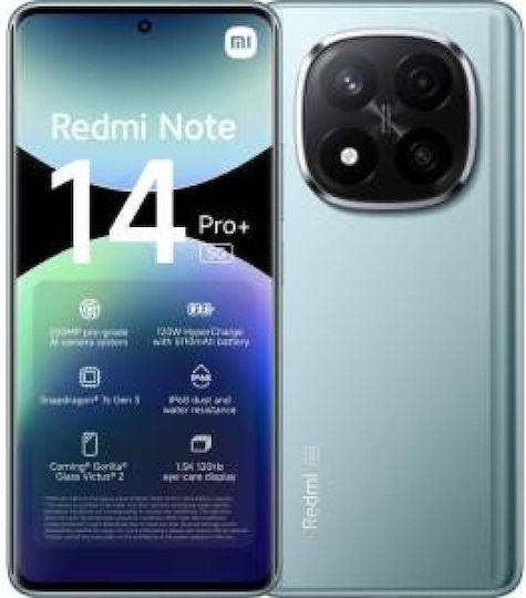 Xiaomi Redmi Note 14 Pro+ 5G Dual SIM (12/256GB) Frost Blue