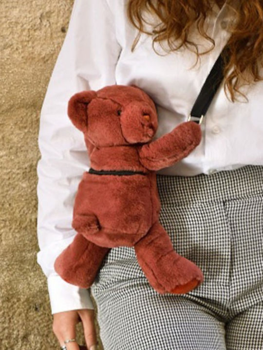 Doudou et Compagnie Kinder Tasche Umhängetasche Orange 15cm Doudou et Compagnie Kinder Tasche Umhängetasche Orange 15cm