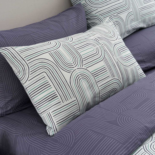Vesta Home Пухено Куинсайз 230x240бр Petrol-grey