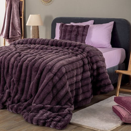 Palamaiki Duvet Cover Queen 220x240cm Juno Purple 840 GSMGsm