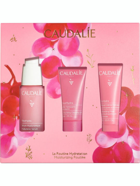 Caudalie VinoHydra La Routine Σετ Περιποίησης για Ενυδάτωση & Καθαρισμό Προσώπου