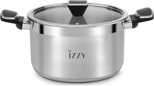 Izzy Top Chef Βαθιά Ανοξείδωτη Κατσαρόλα 24cm