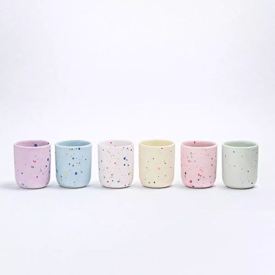 Cana Suport Ou Party Espresso Cup Cana Ou 70ml Set 6 Bucăți Gift Collection Ø 5 Cm H 6 Cm