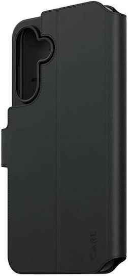 CARE by PanzerGlass Care Feature Kickstand Wallet Tempered Glass Black (Galaxy A26)