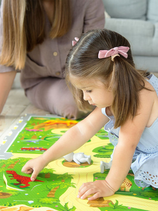 Hakuna Matte Interactive Kids Floor Puzzle with Roads