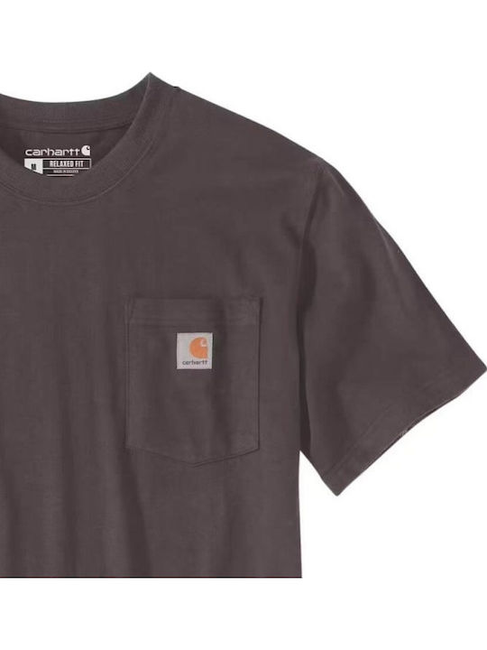 Heavyweight T-shirt Dark Sepia