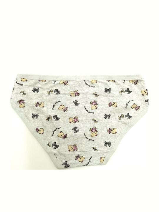 Power Flower Kinder-Slip Gray