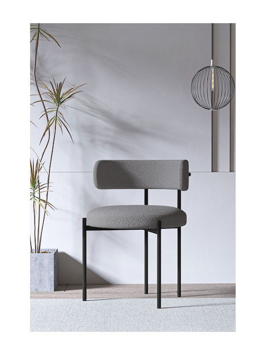 Kitchen Metallic Chair Black STE-001500-V2748