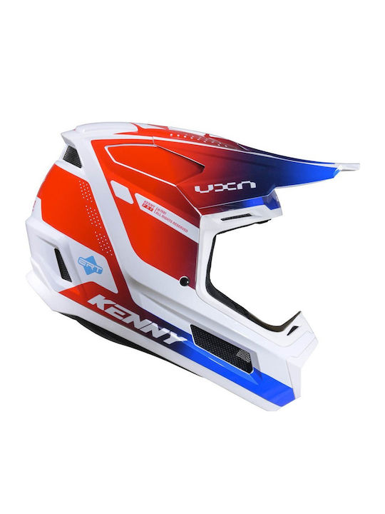 Kenny MX Performance Red/Blue Motorcycle Helmet Motocross ECE 22.06 1259g
