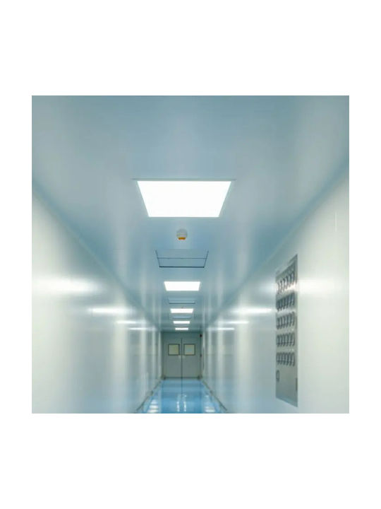 V-TAC Square Recessed LED Panel 40W with Natural White Light 4000K 60x60cm