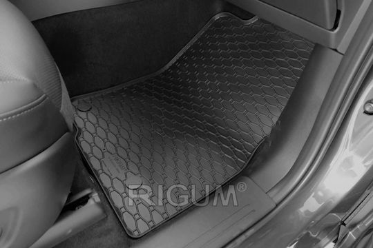 Rigum Set of Front and Rear Mats 4pcs for Mazda CX-60 2022+ Black