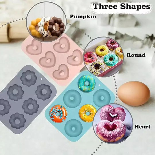 Silicone Flower Donut Bakeware Tins