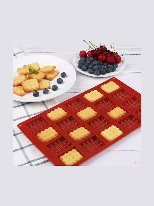 Φόρμα Σιλικόνης Mini Waffles Κύκλος