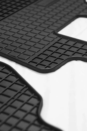 Frogum Satz Vorder- und Hintermatten 4Stück aus Gummi für Land Rover Range Rover 2013 Schwarz