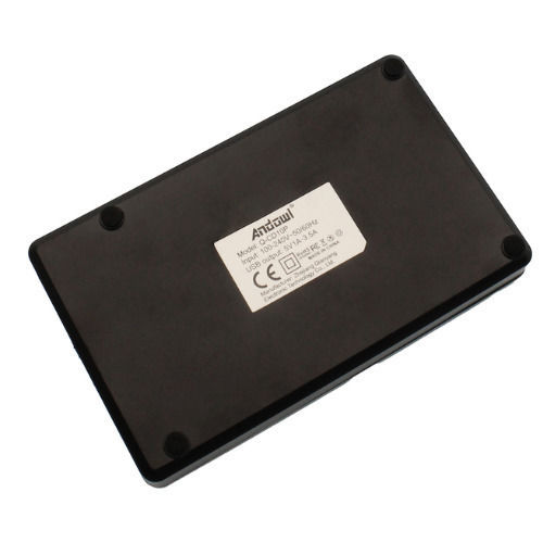 Andowl Βάση Φόρτισης με 10 Θύρες USB-A 60W σε Μαύρο χρώμα (Q-CD10P)