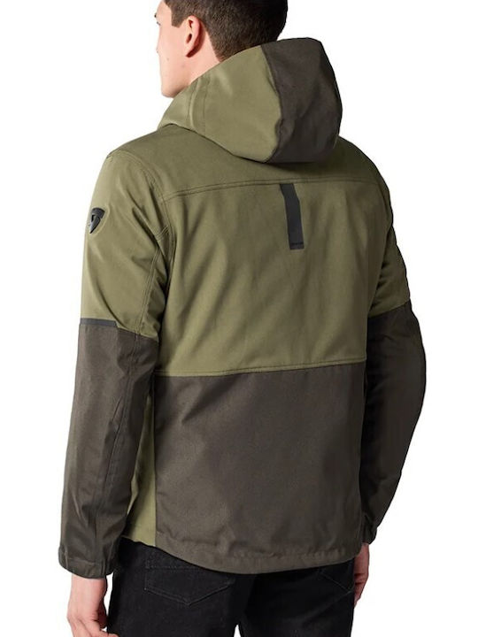 Rev'IT Traffic 2 H2O Ανδρικό Μπουφάν Μηχανής Softshell 4 Εποχών Αδιάβροχο Γκρι