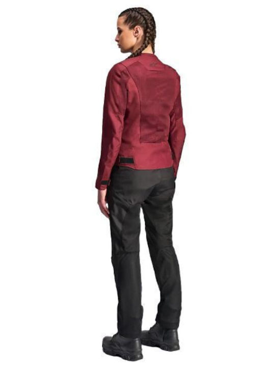Alpinestars Stella C-1 Air Дамско Мотоциклетно яке Burgundy