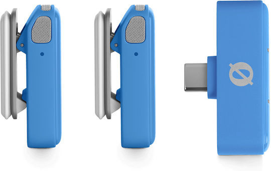 Rode Micro Σετ Μικρόφωνο USB Πέτου για Κινητό σε Μπλε Χρώμα
