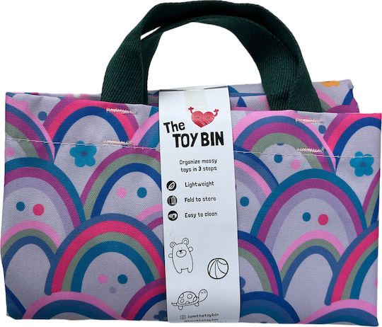 The Toy Bin Kinder Aufbewahrungsbox aus Stoff 45x45x50cm 1Stück