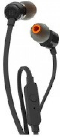 JBL T110e In-ear Handsfree Headphones with Connector 3.5mm Black