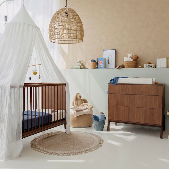 Soft Changing Pad with Cover made of Plastic Natural 70x50cm