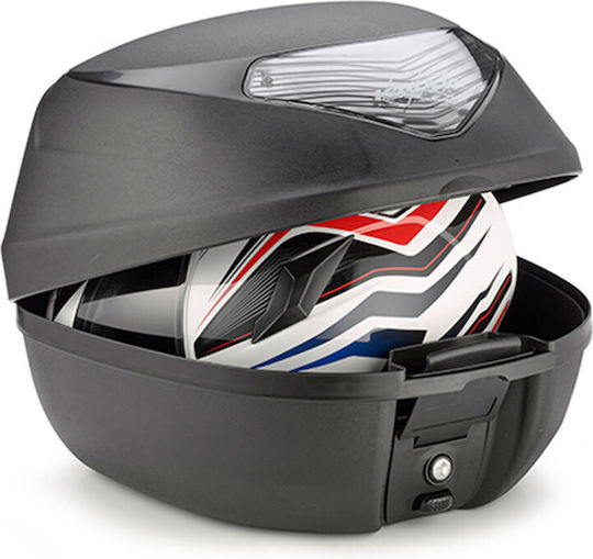 Kappa Moto Monolock Motorcycle Top Case 29lt Black K29NT