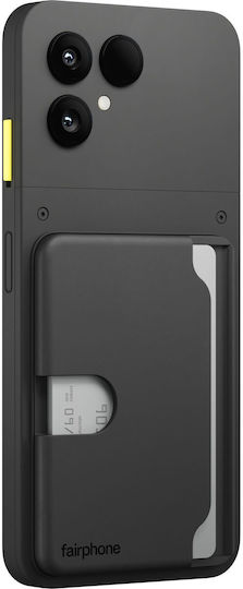 Fairphone Card Holder Fairphone 6 Modular Plastic 3 Cards Black