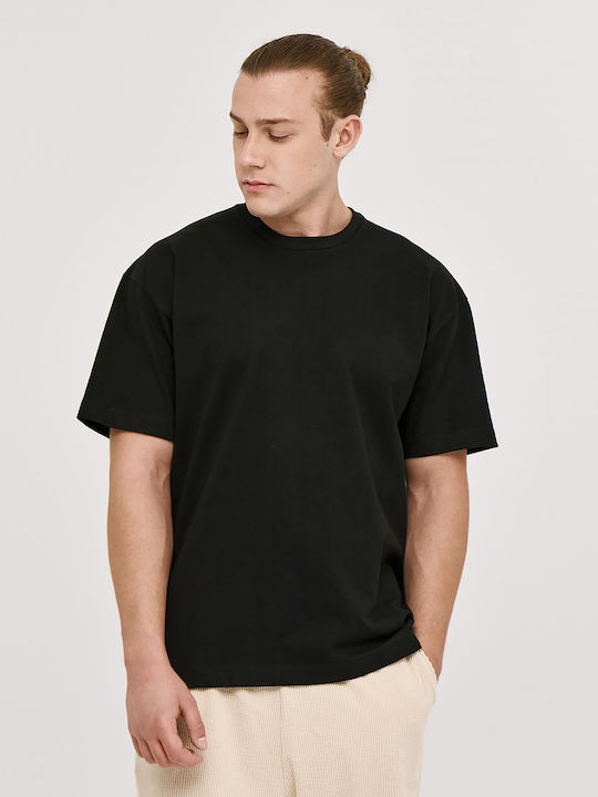 T-shirt Μαύρο