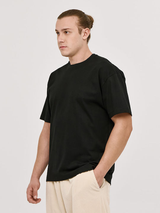 T-shirt Μαύρο