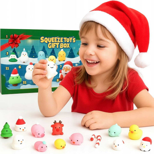 Calendar Advent Jucării Squishy