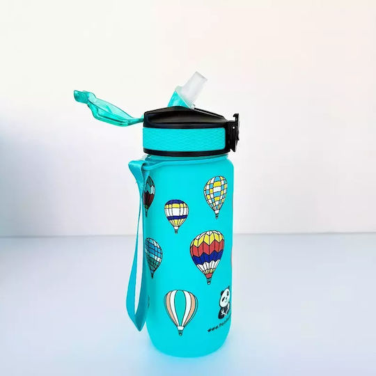 Pandaboo Kids Water Bottle Plastic 600ml