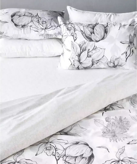 Kentia Onirico Σετ Oxford White - Silver Grey - Black 50x70cm 000080007 Kentia Onirico Σετ Oxford White - Silver Grey - Black 50x70cm 000080007