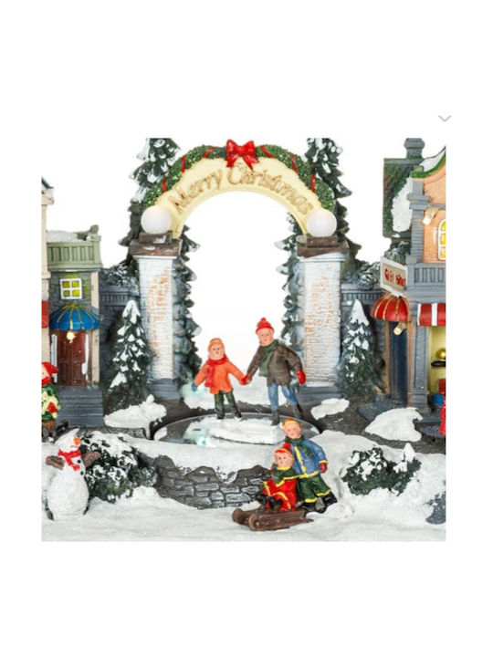 Christmas Illuminated Decorative with Movement 33x19x18cm.