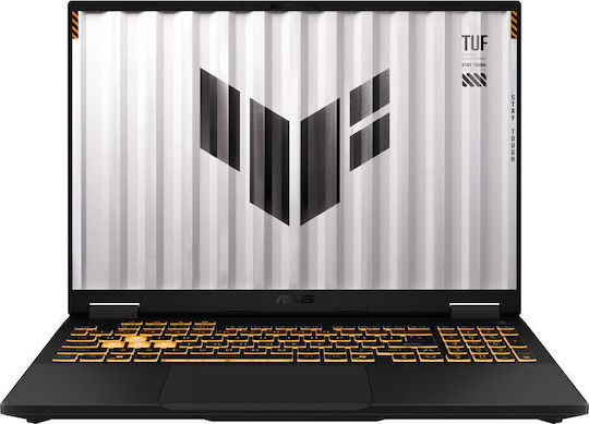 Asus TUF Gaming F16 FX608JPR-I7161 16" FHD+ 165Hz (Kern i7-14650HX/16GB/1TB SSD/GeForce RTX 5070/Kein Betriebssystem) Jaeger Grey (International English Tastatur)