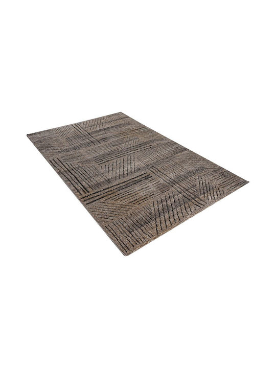 Polcarpet Cairo Giza 44002 Σετ Μοντέρνα Χαλιά Κρεβατοκάμαρας Brown Polcarpet 9999991329393 3τμχ