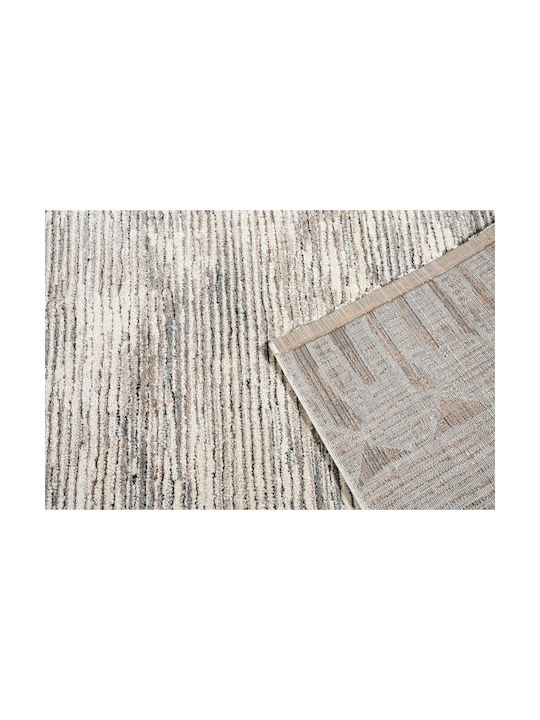 Polcarpet Cairo Giza 54018 Σετ Μοντέρνα Χαλιά Κρεβατοκάμαρας Beige 9999991329447 3τμχ