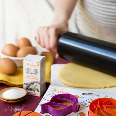 Decora Stainless Steel Kitchen Rolling Pin Diameter6cm 1pcs