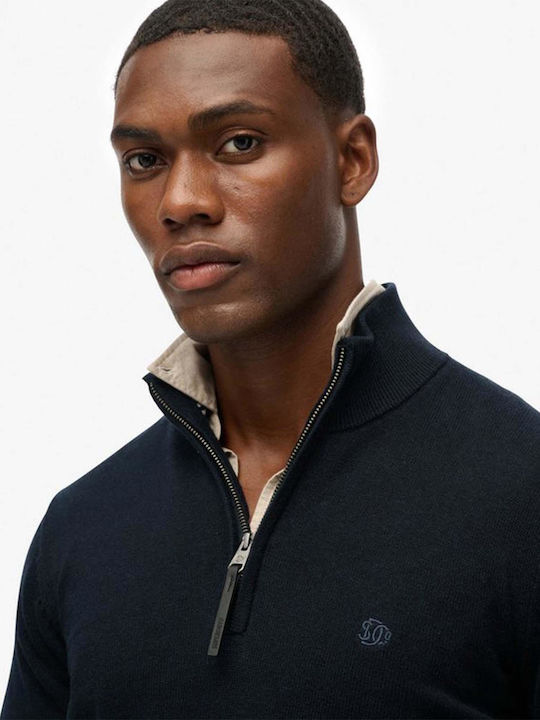 D1 Stud Sweater Navy Blue
