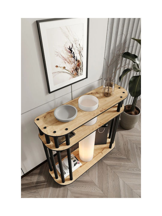Lampadă De Podea Modernă Cu LED Integrat Neagră Și Albă 90x83cm