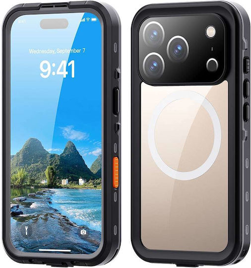 Shellbox Back Cover Σιλικόνης / Πλαστικό Αδιάβροχο Μαύρο (iPhone 17 Pro)
