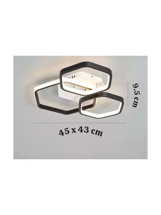 Alize Модерно 3 Бели Led Таванно Осветително Тяло Архитектурен Дизайн 45 × 45 × 90 Cm Alize Модерно 3 Бели Led Таванно Осветително Тяло Архитектурен Дизайн 45 × 45 × 90 Cm