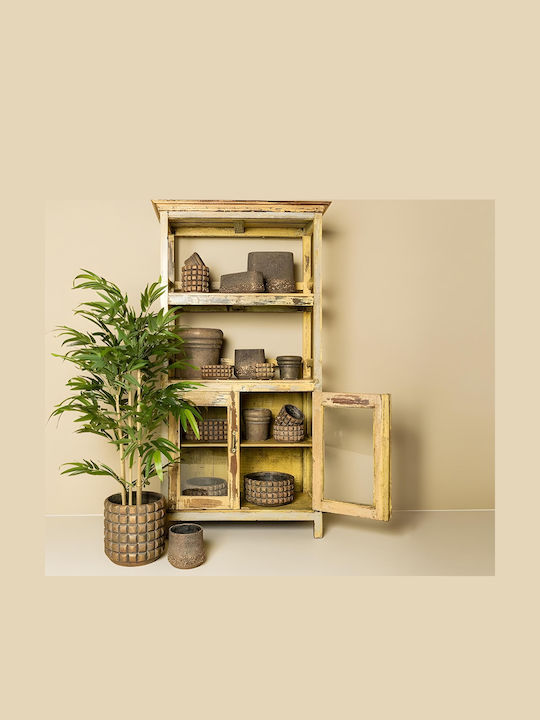PTMD Collection Саксия Бетон Кафяв 30x30εκ.