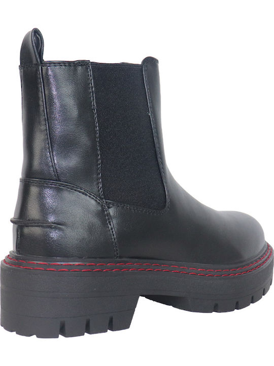 Stiefeletten Damen Schwarz