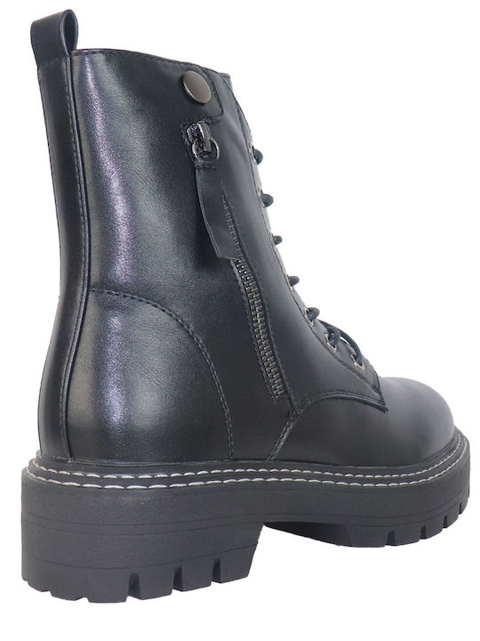 Stiefeletten Damen Schwarz