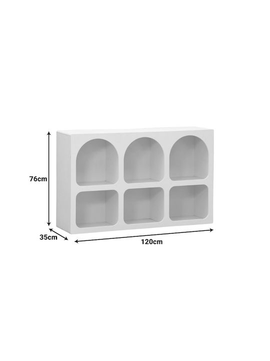 Μπουφές Emersi White Shade 120x35x76cm